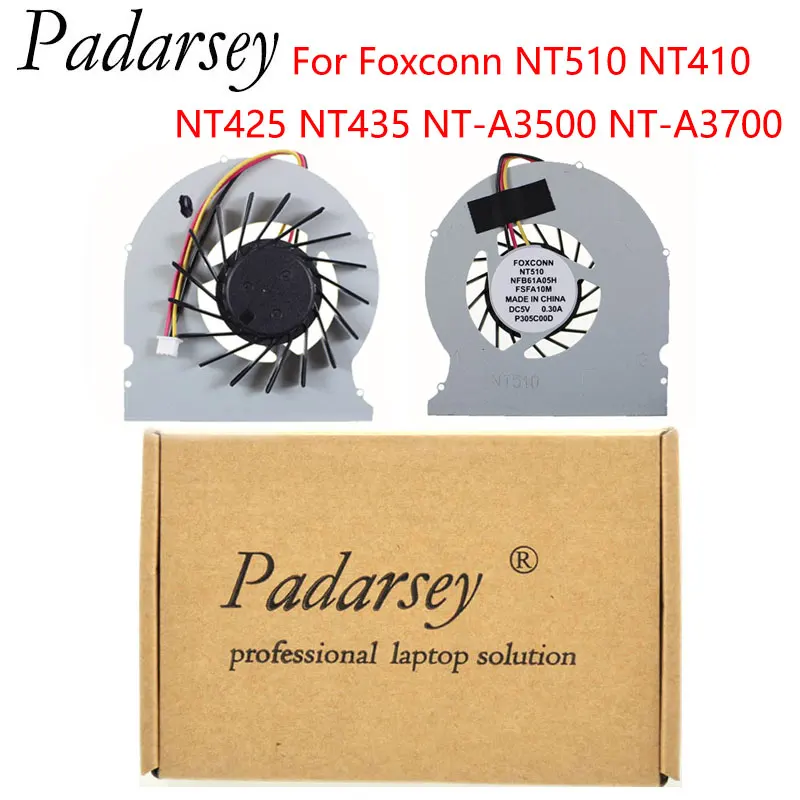 Replacement Laptop CPU Cooling Fan for Foxconn NT510 NT410 NT425 NT435 NT-A3500 NT-A3700 NFB139A05H NFB61A05H F1FA1
Replacement Laptop CPU Cooling Fan for Foxconn NT510 NT410 NT425 NT435 NT-A3500 NT-A3700 NFB139A05H NFB61A05H F1FA1