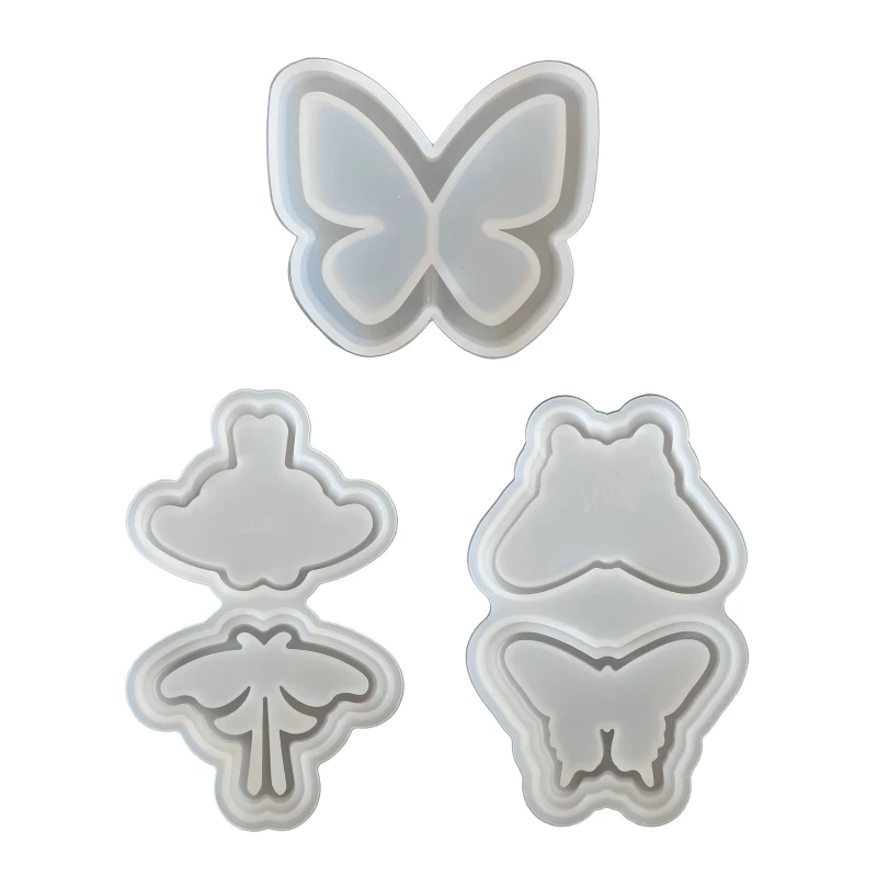 Cute for butterfly Resin Mold Silicone Keychain Mold Pendant Epoxy Casting Mould with Hole for DIY Craft Jewelry Making
Cute for butterfly Resin Mold Silicone Keychain Mold Pendant Epoxy Casting Mould with Hole for DIY Craft Jewelry Making