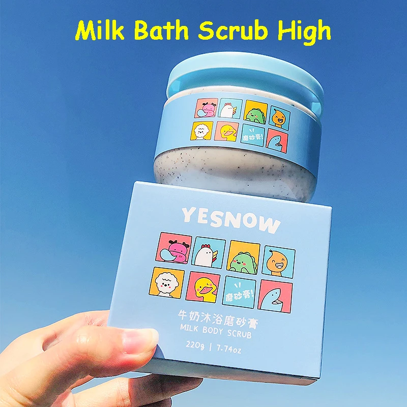 Body Scrub 220g Cute Cartoon Ice Cream Texture Moisturizing Moisturizing Cleansing Fragrance Milk Bath Scrub
Body Scrub 220g Cute Cartoon Ice Cream Texture Moisturizing Moisturizing Cleansing Fragrance Milk Bath Scrub