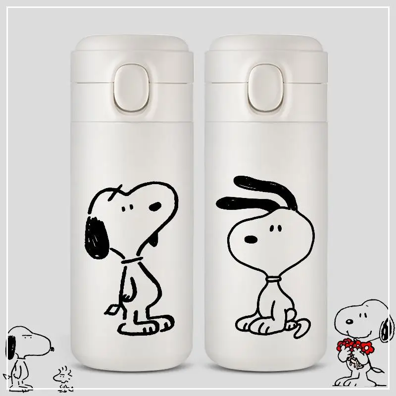 450Ml Kawaii Snoopyed Spike Thermos Cup Cartoon Stainless Steel Drinking Cup Ladies Children Tea Cups Couple Portable Cup Gift
450Ml Kawaii Snoopyed Spike Thermos Cup Cartoon Stainless Steel Drinking Cup Ladies Children Tea Cups Couple Portable Cup Gift
