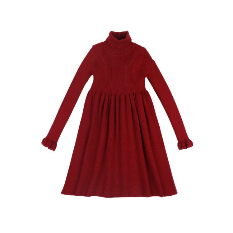 New 2020 Plus Velvet Thicken Girls Dresses High Collar Baby Girls Winter Dresses Fashion Kids Sweater Dresses for Girls, #8203
New 2020 Plus Velvet Thicken Girls Dresses High Collar Baby Girls Winter Dresses Fashion Kids Sweater Dresses for Girls, #8203