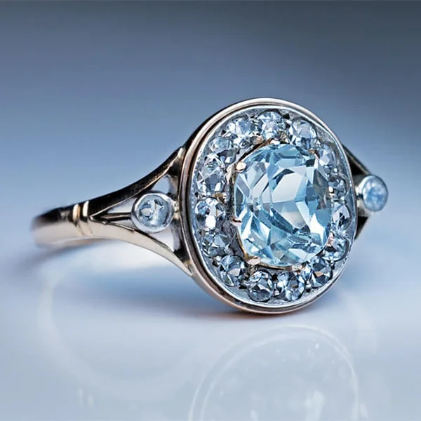 Luxurious Round Cut Moissanite Sea Blue Rings for Men Ring Engagement Wedding Rings Jewelry
Luxurious Round Cut Moissanite Sea Blue Rings for Men Ring Engagement Wedding Rings Jewelry