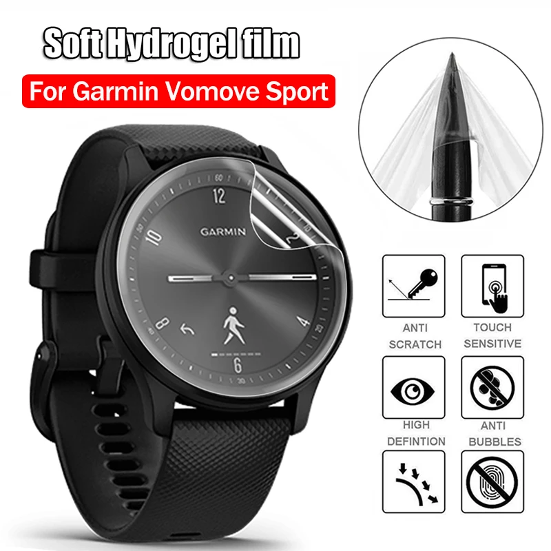 3Pcs Screen Protector Soft Film for Garmin Vomove Sport Explosion-Proof Film Full Cover on Vomove Sport SmartWatch Protection
3Pcs Screen Protector Soft Film for Garmin Vomove Sport Explosion-Proof Film Full Cover on Vomove Sport SmartWatch Protection
