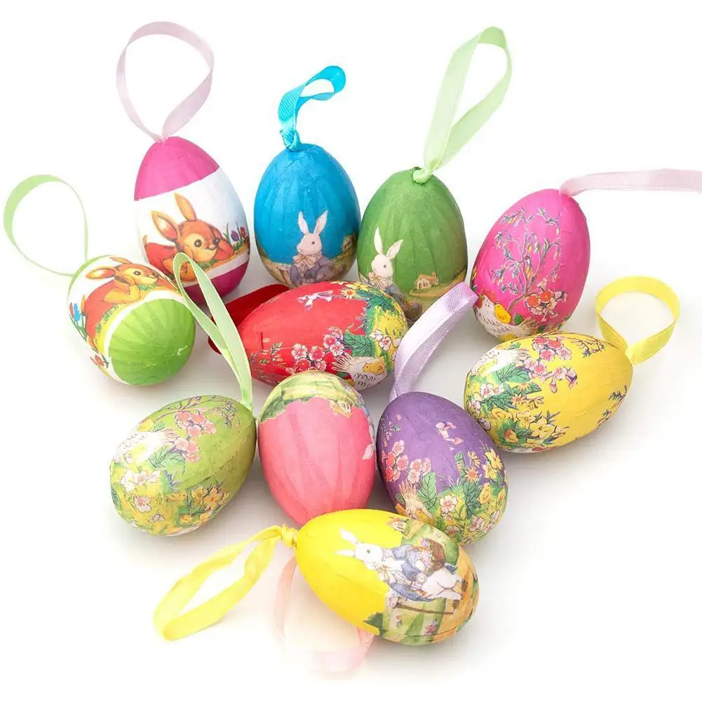 1Pcs Colorful Foam Easter Eggs Easter Party Decoration Hand Painted Craft Hanging Ornaments Gadget DIY Festival Favor Decoration
1Pcs Colorful Foam Easter Eggs Easter Party Decoration Hand Painted Craft Hanging Ornaments Gadget DIY Festival Favor Decoration