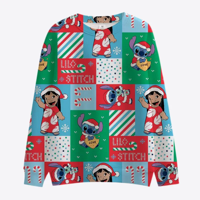 Disney Mickey Mouse Women's Sweater Loose Pullover Anime Print Round Neck Long Sleeve Top Thickening Autumn and Winter
Disney Mickey Mouse Women's Sweater Loose Pullover Anime Print Round Neck Long Sleeve Top Thickening Autumn and Winter
