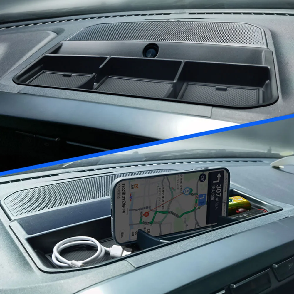 1pc Dashboard Tray Trim Car Accessories Black For Ford F150 2021-2022 Front Dashboard Storage Box High-quality ABS
1pc Dashboard Tray Trim Car Accessories Black For Ford F150 2021-2022 Front Dashboard Storage Box High-quality ABS