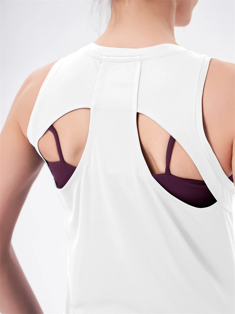 2023 Slim Fit Sleeveless Tank Top Breathable Yoga Tank Top Yoga Cover Up Nude Feel Skincare Fitness Top Running 
2023 Slim Fit Sleeveless Tank Top Breathable Yoga Tank Top Yoga Cover Up Nude Feel Skincare Fitness Top Running