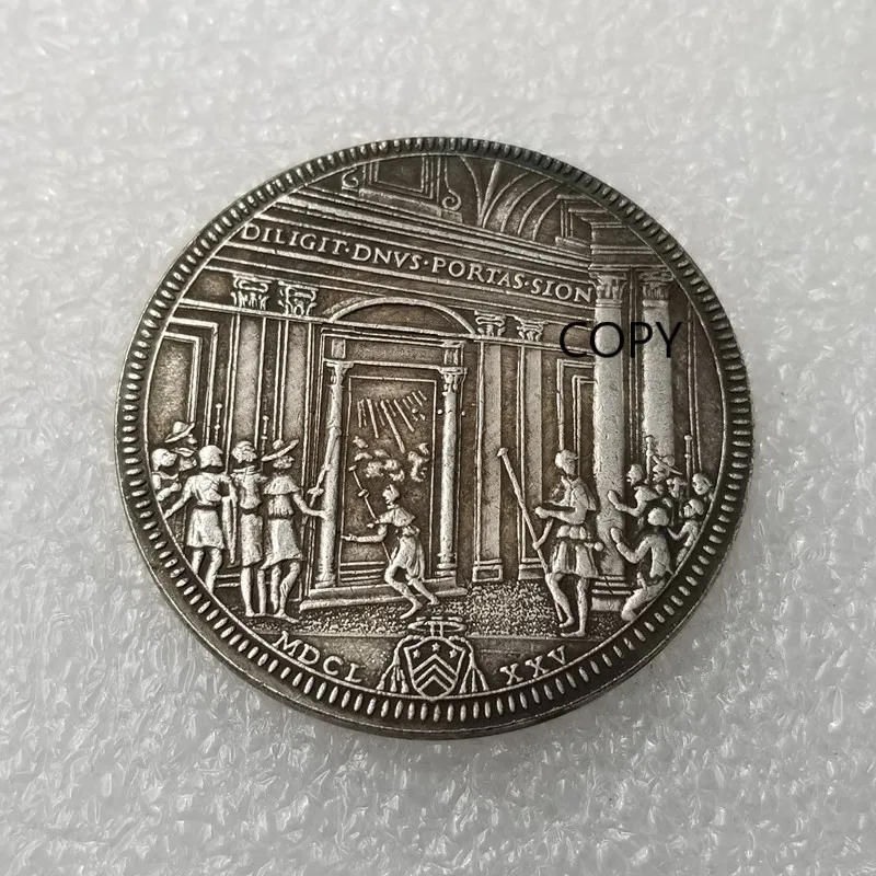 Italy 1675 Silver Plated Commemorative Collector Coin Gift Lucky Challenge Coin COPY COIN
Italy 1675 Silver Plated Commemorative Collector Coin Gift Lucky Challenge Coin COPY COIN
