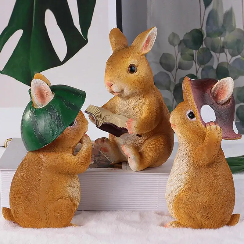 Garden Rabbit Statue Simulated Rabbit Resin Miniature Crafts Easter Bunny Table Decoration Bunny Decorations For Home Garden
Garden Rabbit Statue Simulated Rabbit Resin Miniature Crafts Easter Bunny Table Decoration Bunny Decorations For Home Garden