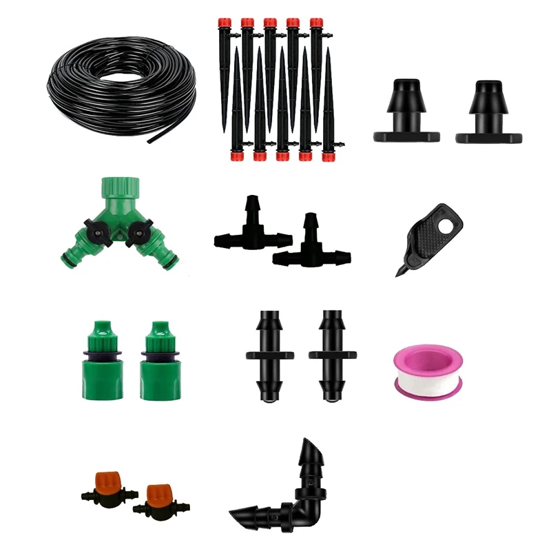 1/4Inch Hose Drip Irrigation System Adjustable Sprinkler Kit Garden Watering Inserting Ground Mini Flow Dripper
1/4Inch Hose Drip Irrigation System Adjustable Sprinkler Kit Garden Watering Inserting Ground Mini Flow Dripper