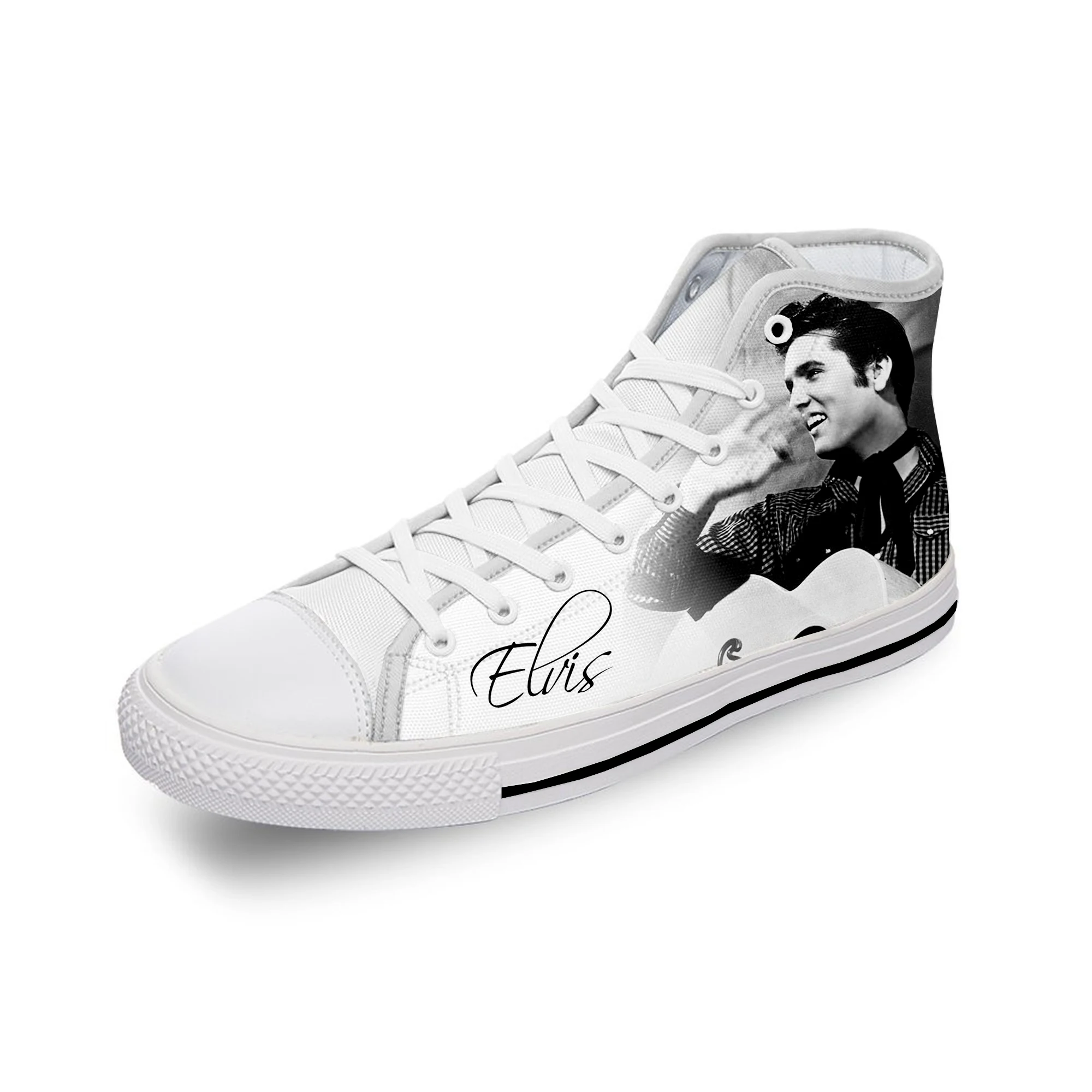The King Elvis Presley Rock Lightweight Cloth 3D Print Funny Fashion High Top Canvas Shoes Men Women Casual Breathable Sneakers
The King Elvis Presley Rock Lightweight Cloth 3D Print Funny Fashion High Top Canvas Shoes Men Women Casual Breathable Sneakers