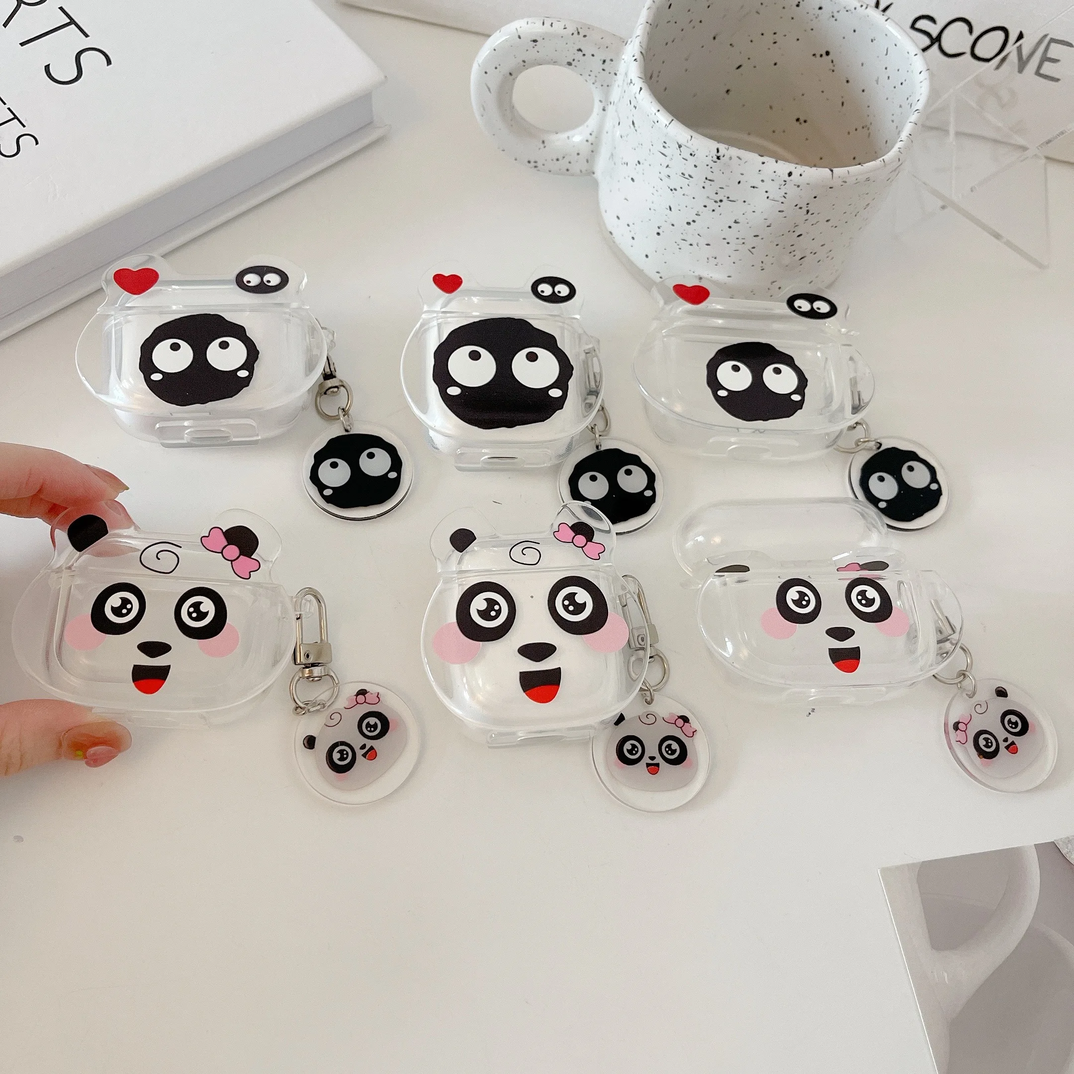 Cute Panda Cover for Airpods Pro Case for Apple Cartoon Protective Case for Airpods Cover Airpods 1/2/3 Funda Anti-fall Bag
Cute Panda Cover for Airpods Pro Case for Apple Cartoon Protective Case for Airpods Cover Airpods 1/2/3 Funda Anti-fall Bag