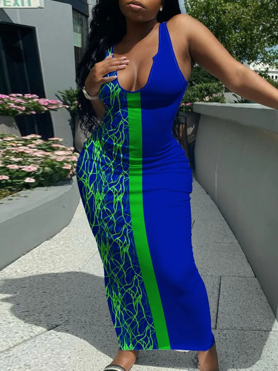 LW Plus Size Print Bodycon Cami Dress Sleeveless Ankle Length Mixed Print Skinny U Neck Wrapped Skirt Lady Outfits
LW Plus Size Print Bodycon Cami Dress Sleeveless Ankle Length Mixed Print Skinny U Neck Wrapped Skirt Lady Outfits