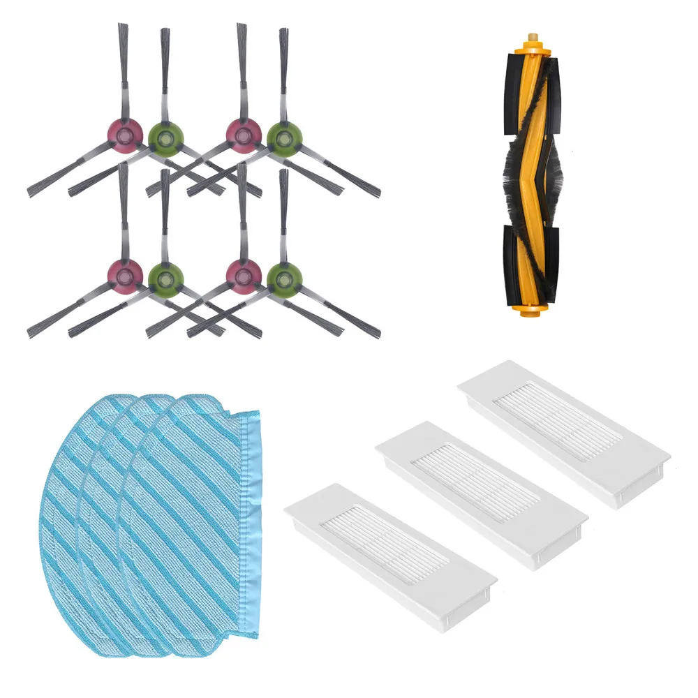 Боковая щетка, основная роликовая щетка, фильтр НЕРА, тряпка для очистки экрана Для Ecovacs OZMON7/950/920 T5
Боковая щетка, основная роликовая щетка, фильтр НЕРА, тряпка для очистки экрана Для Ecovacs OZMON7/950/920 T5