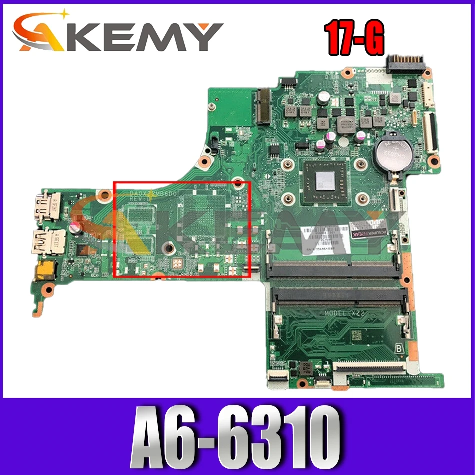 For HP Pavillion 17-G DA0X21MB6D0 809398-601 A6-6310 DDR3 Notebook motherboard Mainboard full test 100% work
For HP Pavillion 17-G DA0X21MB6D0 809398-601 A6-6310 DDR3 Notebook motherboard Mainboard full test 100% work