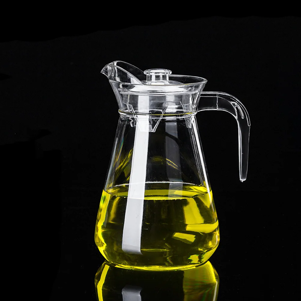 

Pitcher Water Carafe Beverage Pitchers Juice Jug Tea Lid Kettle Cold Acrylic Lemonade Iced Glass Plastic Clear Fridge Drink Jar