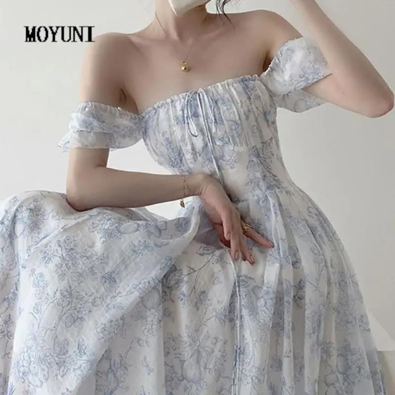 2021 Summer Floral Vintage Dress Women Design Korean Slim Short Sleeve Elegant Sweet Dress Chic Party Sexy Beach Fairy Sundress
2021 Summer Floral Vintage Dress Women Design Korean Slim Short Sleeve Elegant Sweet Dress Chic Party Sexy Beach Fairy Sundress