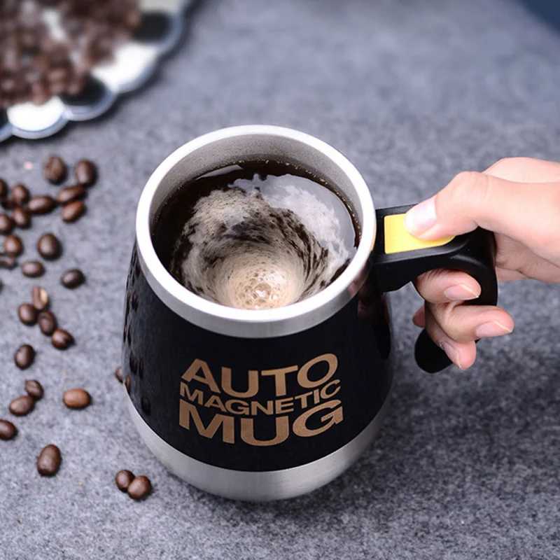 New Automatic Self Stirring Magnetic Mug Stainless Steel Coffee Milk Mixing Cup Creative Blender Smart Mixer Thermal Cups
New Automatic Self Stirring Magnetic Mug Stainless Steel Coffee Milk Mixing Cup Creative Blender Smart Mixer Thermal Cups