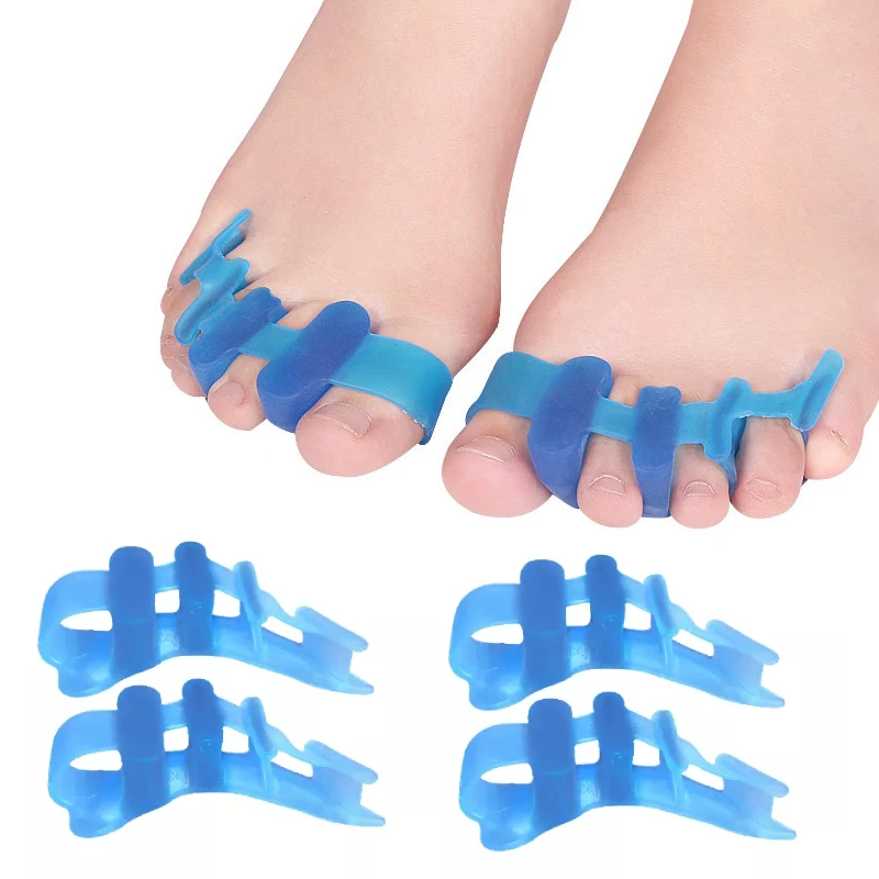 20Pairs Bunion Corrector Soft Gel Silicone Separators Four-Holes Toe Hallux Valgus Thumb Orthopedic Pads Foot Care Tools
20Pairs Bunion Corrector Soft Gel Silicone Separators Four-Holes Toe Hallux Valgus Thumb Orthopedic Pads Foot Care Tools