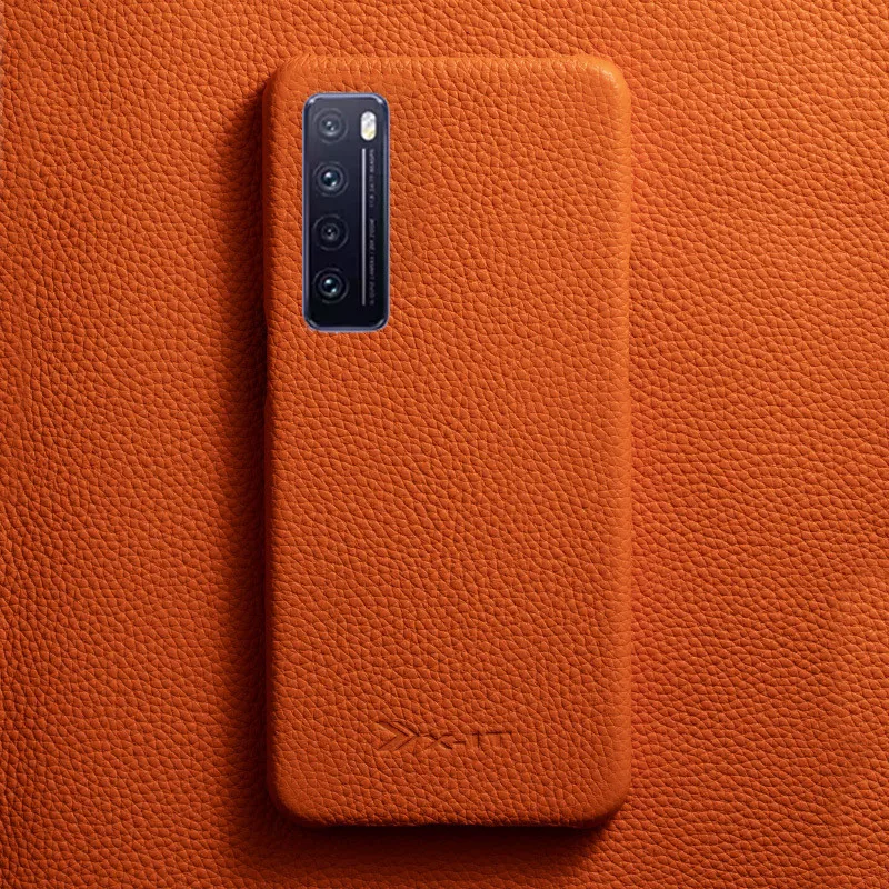 Чехол из натуральной кожи для Huawei Honor 30 Pro 50 V30 30S 20 9X 5 6 7 8 7SE 8SE | Мобильные телефоны и