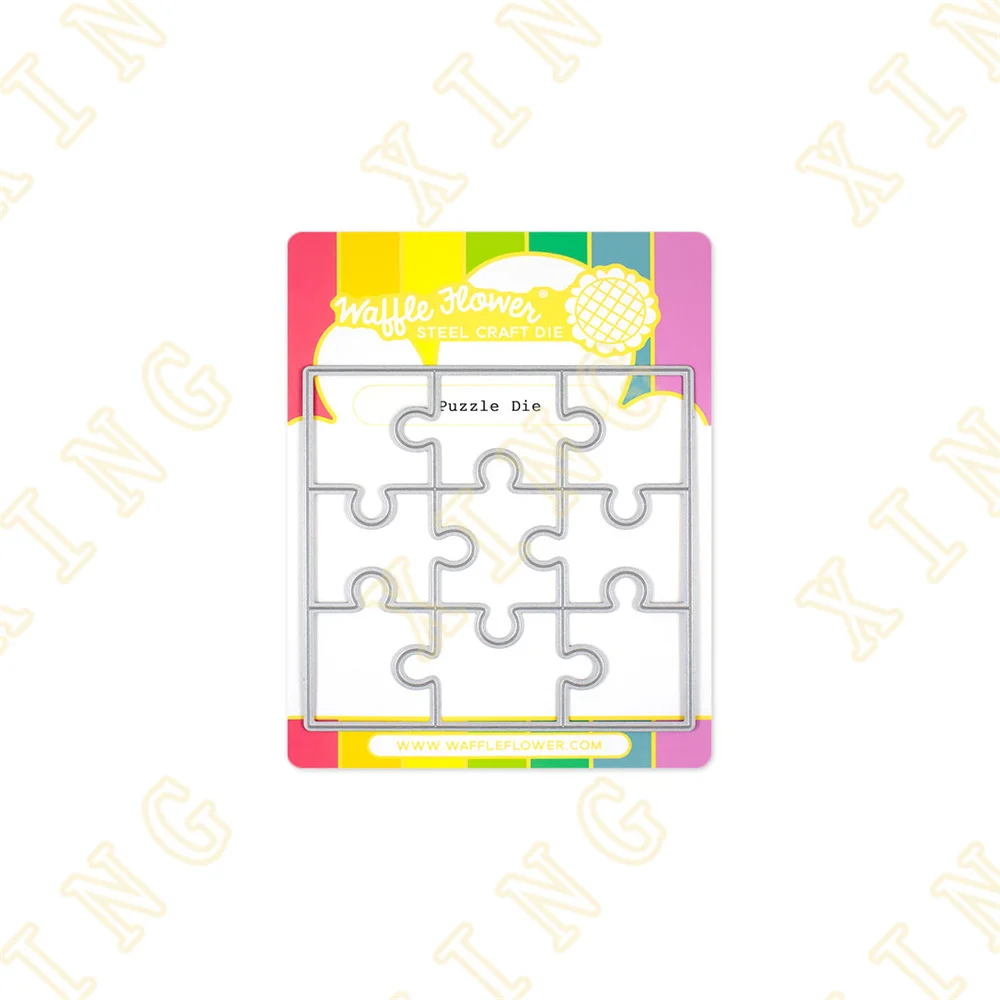 New Puzzle Die Metal Cutting Dies for Diy Scrapbooking Crafts Dies Cut Stencils Maker Photo Album Template Handmade Decoration
New Puzzle Die Metal Cutting Dies for Diy Scrapbooking Crafts Dies Cut Stencils Maker Photo Album Template Handmade Decoration