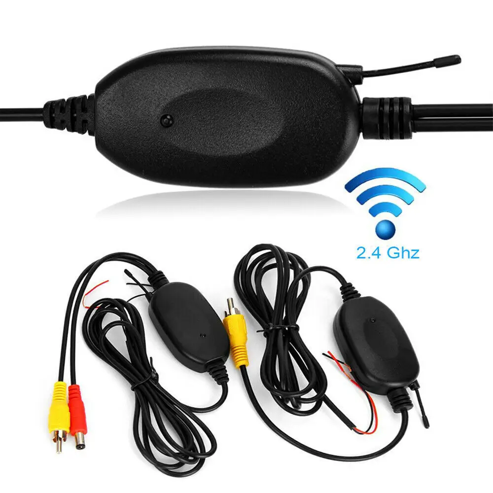 Bileeko 2.4G Wireless Video Transmitter Receiver For Car Rear View Camera Reverse Backup
Bileeko 2.4G Wireless Video Transmitter Receiver For Car Rear View Camera Reverse Backup