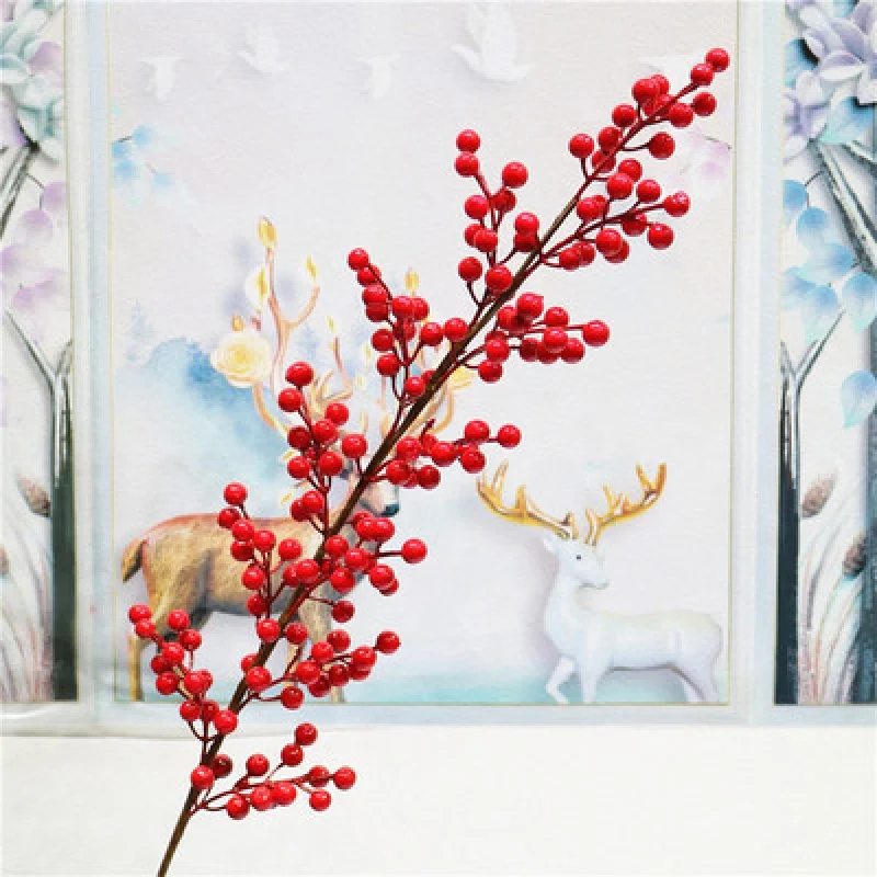 Nordic Lovesickness Chinese Hawthorn Simulation Berries Autumn Color Holly Branches Home Sample Room Emulational Decoration Fake
Nordic Lovesickness Chinese Hawthorn Simulation Berries Autumn Color Holly Branches Home Sample Room Emulational Decoration Fake
