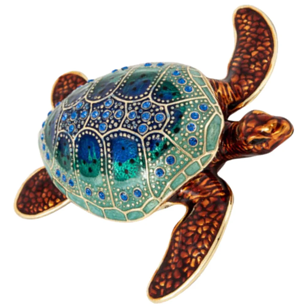 Turtle Box Jewelry Trinket Boxes Holder Ring Hinged Decorative Enamel Storage Statue Organizer Sea Figurines Vintage Crystal
Turtle Box Jewelry Trinket Boxes Holder Ring Hinged Decorative Enamel Storage Statue Organizer Sea Figurines Vintage Crystal