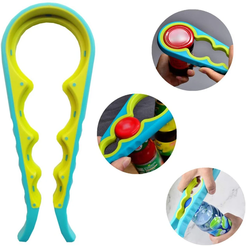 Multifunctional Four-in-one Can Opener Beer Bottle Opener Home Kitchen Non-slip Cap Opener Creative Can Cap Screw
Multifunctional Four-in-one Can Opener Beer Bottle Opener Home Kitchen Non-slip Cap Opener Creative Can Cap Screw