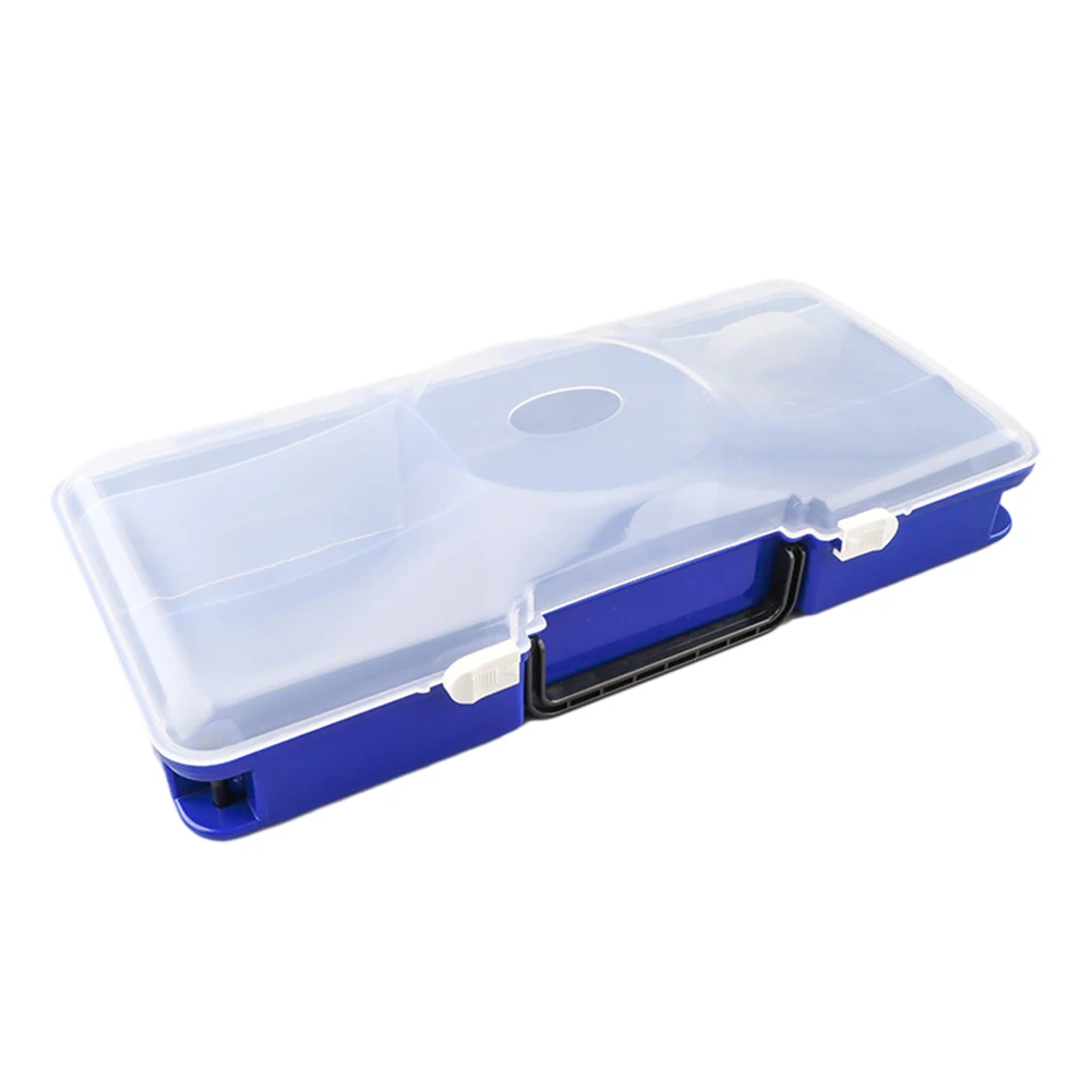 Fishing Gear 1*Fishing Tackle Box 38.5*18*6cm 522g Accessories Baits Children's Fishing Rods Fishing Equipment
Fishing Gear 1*Fishing Tackle Box 38.5*18*6cm 522g Accessories Baits Children's Fishing Rods Fishing Equipment