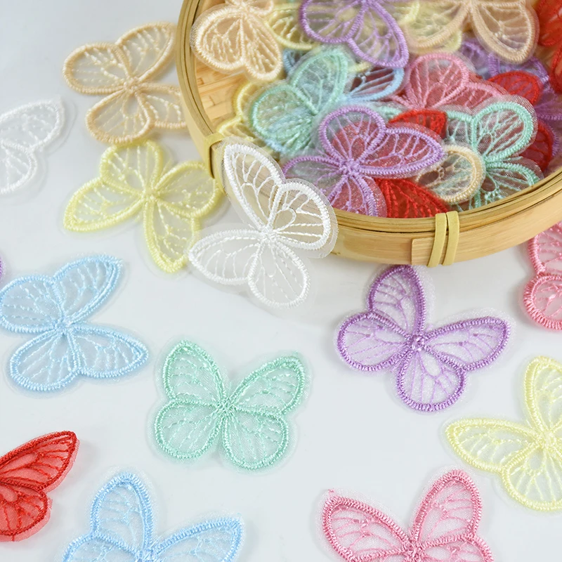 50Pcs Cloth Butterfly for Clothing Dress Hair Clip DIY Sewing Embroidered Craft Wedding Dress Accessories 4cm Butterfly Mesh
50Pcs Cloth Butterfly for Clothing Dress Hair Clip DIY Sewing Embroidered Craft Wedding Dress Accessories 4cm Butterfly Mesh