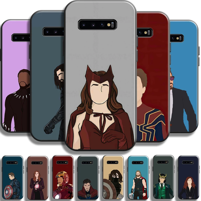 Marvel Cartoon Comics For Samsung Galaxy S10 S9 S8 Plus Lite S10E S10 5G Phone Case Carcasa Coque Soft Silicone Cover Funda
Marvel Cartoon Comics For Samsung Galaxy S10 S9 S8 Plus Lite S10E S10 5G Phone Case Carcasa Coque Soft Silicone Cover Funda