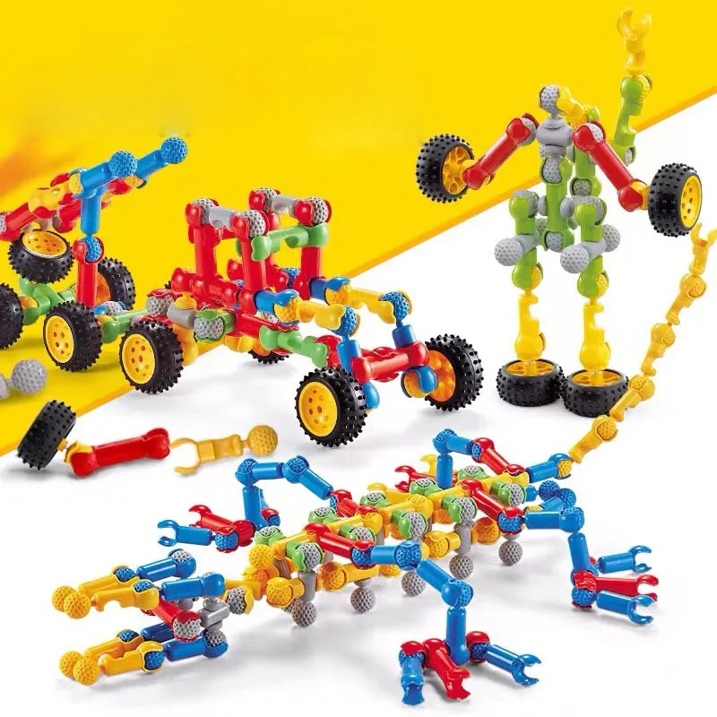 Kids Building Kit STEM Toys Skeleton Joint Building Blocks Educational Construction DIY Learning Set Assembled Blocks Bricks Toy
Kids Building Kit STEM Toys Skeleton Joint Building Blocks Educational Construction DIY Learning Set Assembled Blocks Bricks Toy