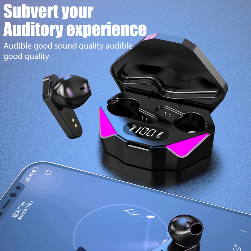 Original TWS X15 Fone Bluetooth Earphones Wireless Headphones Stereo Music Earbuds Touch Control Wireless Bluetooth Headset
Original TWS X15 Fone Bluetooth Earphones Wireless Headphones Stereo Music Earbuds Touch Control Wireless Bluetooth Headset