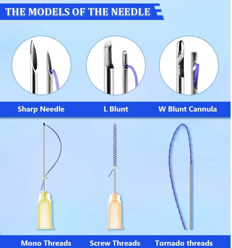 Free Shipping Hot Model Mono/ Mono Screw Cog 3D 4D 6D Fishbone P China Mouth Pdo Thread Lifting
Free Shipping Hot Model Mono/ Mono Screw Cog 3D 4D 6D Fishbone P China Mouth Pdo Thread Lifting
