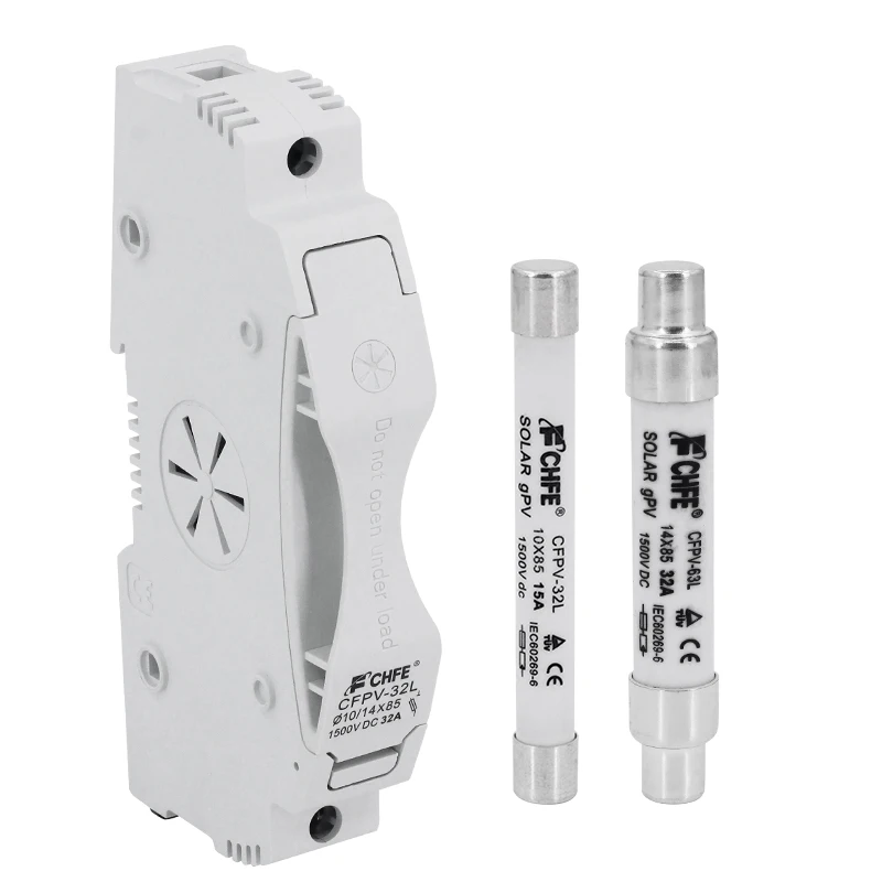 PV Fuse Holder Solar PV DC Isolator MCB 1500V Photovoltaic Switch 15A 32A Circuit Breaker
PV Fuse Holder Solar PV DC Isolator MCB 1500V Photovoltaic Switch 15A 32A Circuit Breaker
