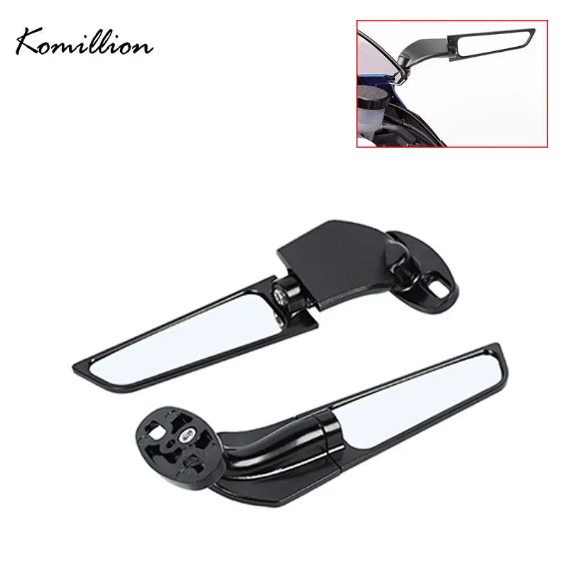Motorcycle Rearview Mirrors Side Modified Wind Wing Adjustable Rotating Rearview Mirror For YAMAHA R3/R25 R15/V3/V4 2014-2021
Motorcycle Rearview Mirrors Side Modified Wind Wing Adjustable Rotating Rearview Mirror For YAMAHA R3/R25 R15/V3/V4 2014-2021