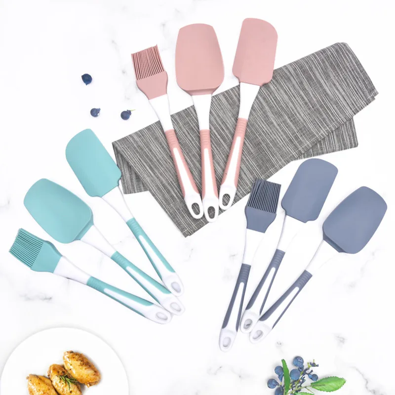 3 Pcs/set High Quality Reusable Silicone Oil Brush Spatula and Butter Scraper Cake Decorating Tools Baking Accessories
3 Pcs/set High Quality Reusable Silicone Oil Brush Spatula and Butter Scraper Cake Decorating Tools Baking Accessories