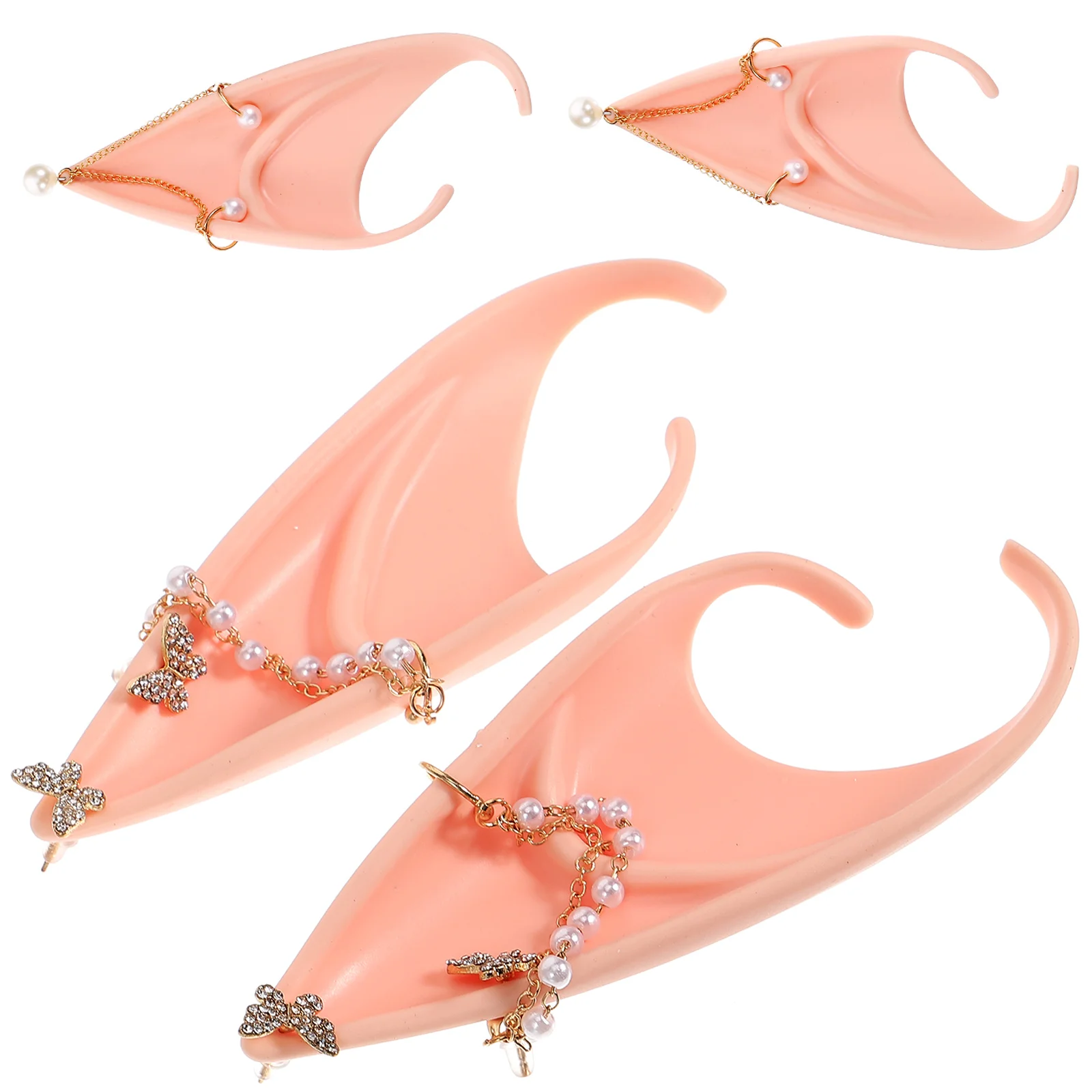 2pcs Fake Pearl Fairy Accessories Cosplay Cosplay Ears Costume Ball Cosplay Ears Party Favors 
2pcs Fake Pearl Fairy Accessories Cosplay Cosplay Ears Costume Ball Cosplay Ears Party Favors