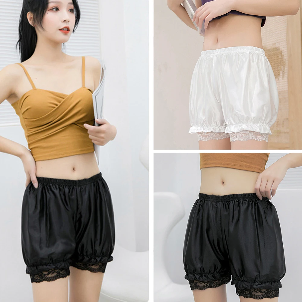 Women Panties Under Skirt Safety Short Pants Stripe Seamless Underpants Wave Hem Boxer Loose Plus Size Women Outside Wear Shorts
Women Panties Under Skirt Safety Short Pants Stripe Seamless Underpants Wave Hem Boxer Loose Plus Size Women Outside Wear Shorts