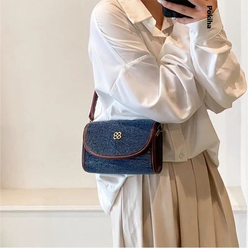 Универсальная летняя Новинка 2023, Высококачественная модная сумка через плечо, винтажная Классическая джинсовая сумка на плечо, Женская рос...
Универсальная летняя Новинка 2023, Высококачественная модная сумка через плечо, винтажная Классическая джинсовая сумка на плечо, Женская рос...