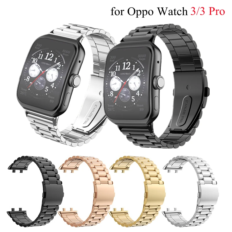 Metal Strap For OPPO Watch 3 / 3 Pro Smart Watch Bracelet Stainless Steel Band High-end Elegant Belt for OPPO Watch 3 Wristband
Metal Strap For OPPO Watch 3 / 3 Pro Smart Watch Bracelet Stainless Steel Band High-end Elegant Belt for OPPO Watch 3 Wristband