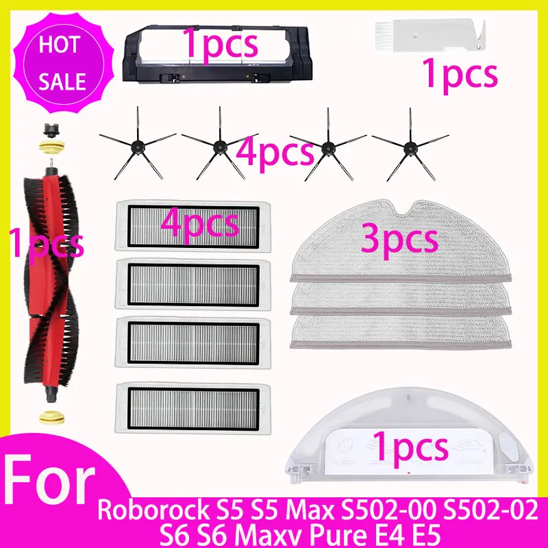 Швабра с фильтром HEPA для Roborock S5 S502-00 S502-02 S5 Max S6 S6 MaxV S6 Pure E4 E5 
Швабра с фильтром HEPA для Roborock S5 S502-00 S502-02 S5 Max S6 S6 MaxV S6 Pure E4 E5