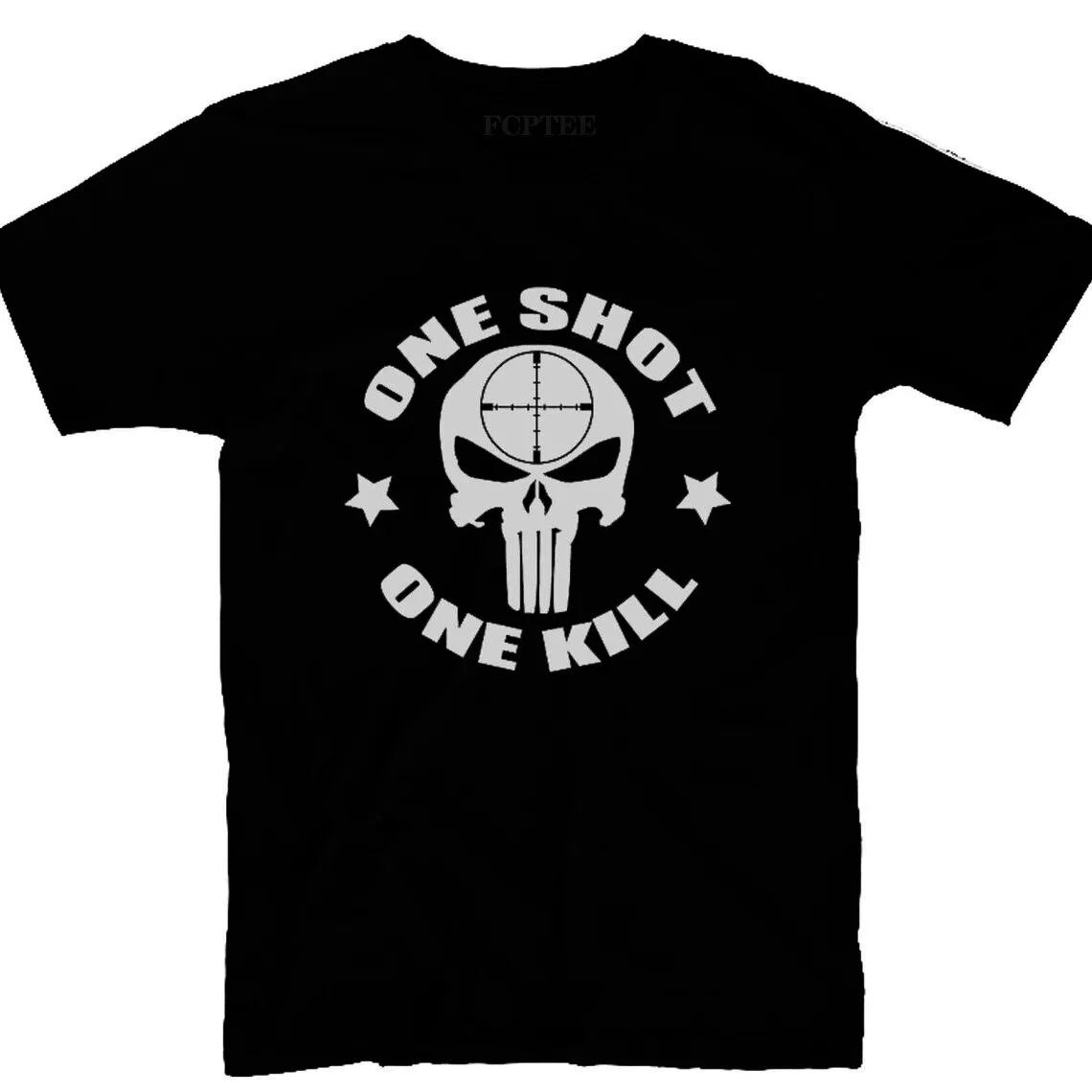 One Shot Kill T Shirts Skeleton Skull Five-pointed Star Men Tee Shirts High Quality Tshirts Large Retro Man Tops Clothing 
One Shot Kill T Shirts Skeleton Skull Five-pointed Star Men Tee Shirts High Quality Tshirts Large Retro Man Tops Clothing