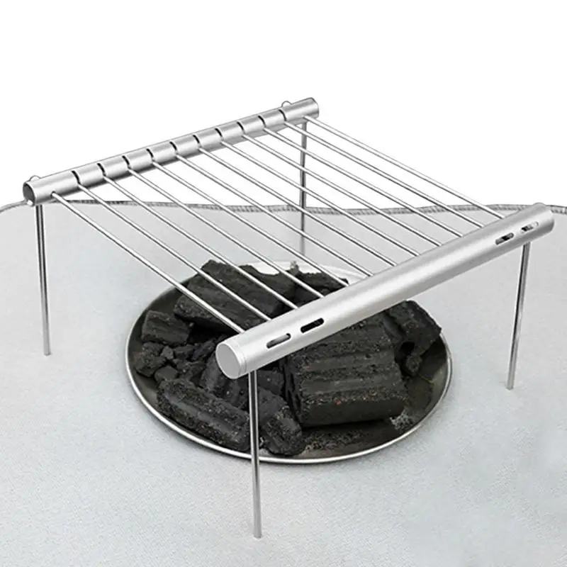 Barbeque Grill Net Rack Small Detachable Stainless Steel Grill Stand Outdoor Grilling Supplies For Camping Farmhouse Yard BBQ
Barbeque Grill Net Rack Small Detachable Stainless Steel Grill Stand Outdoor Grilling Supplies For Camping Farmhouse Yard BBQ