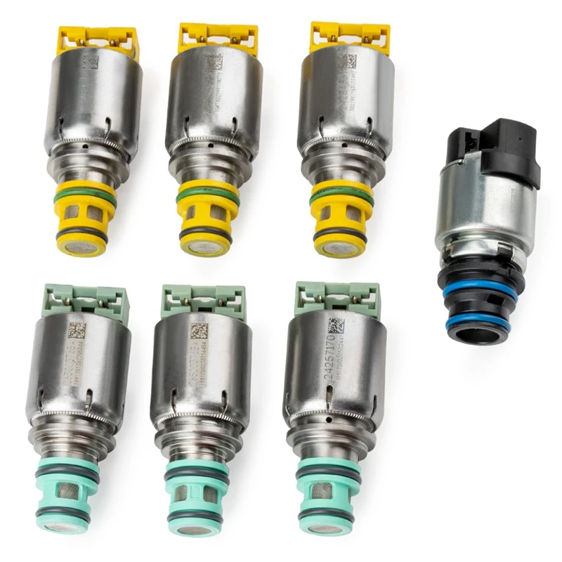 7Pcs Auto Transmission Solenoids Kit For Chevrolet Malibu Cruze Equinox Buick Regal Lacrosse Saab 6T40E 6T40 6T45 6T50
7Pcs Auto Transmission Solenoids Kit For Chevrolet Malibu Cruze Equinox Buick Regal Lacrosse Saab 6T40E 6T40 6T45 6T50
