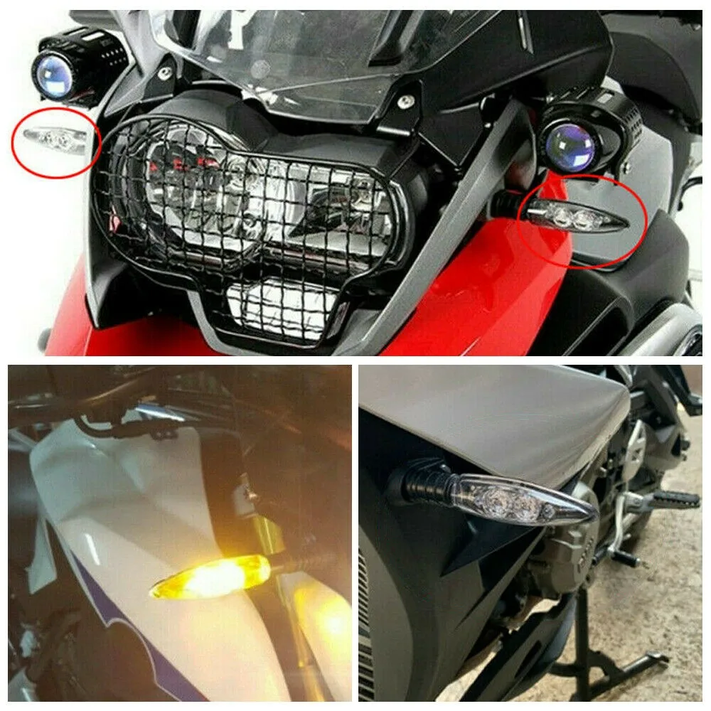2Pcs Motorcycle Turn Signal Light Front And Rear Motorbike LED Flashing Lights Fit For BMW S1000RR R1200GS F800GS R
2Pcs Motorcycle Turn Signal Light Front And Rear Motorbike LED Flashing Lights Fit For BMW S1000RR R1200GS F800GS R