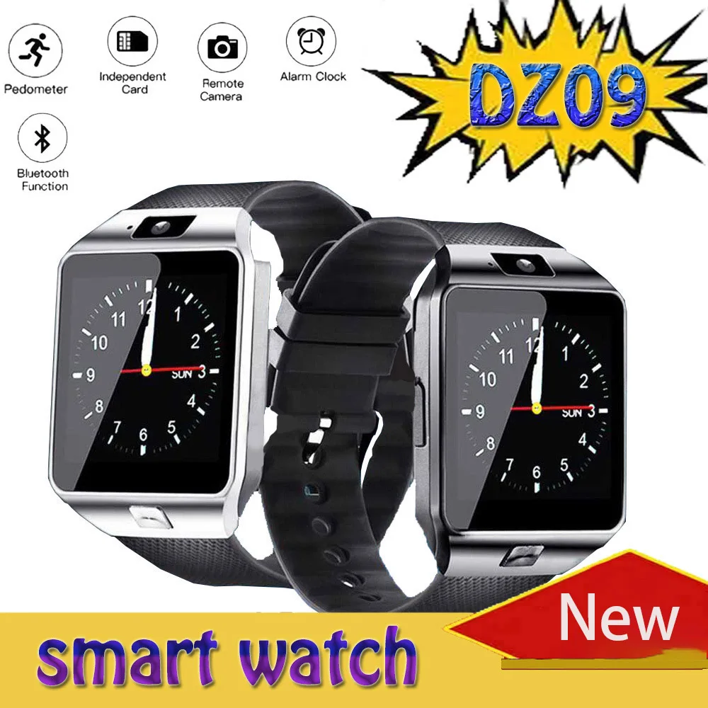 NEW DZ09 Smartwatch 2G SIM Talk TF Camera Alarm clock Pedometer Fitness Music Sports Waterproof Bluetooth bracelet PK X7 T500 X8
NEW DZ09 Smartwatch 2G SIM Talk TF Camera Alarm clock Pedometer Fitness Music Sports Waterproof Bluetooth bracelet PK X7 T500 X8