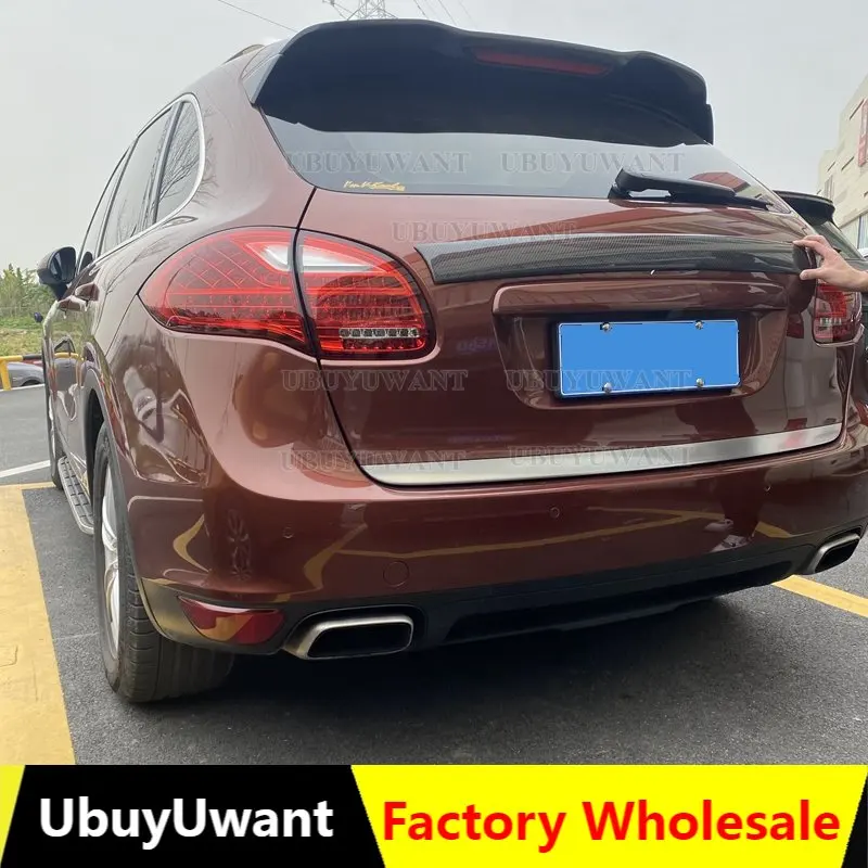 Real Carbon Middle Spoiler For Porsche Cayenne 958 2011 2012 2013 2014 YEAR Real Carbon Fiber Rear Wing Trunk Lip Roof Spoiler
Real Carbon Middle Spoiler For Porsche Cayenne 958 2011 2012 2013 2014 YEAR Real Carbon Fiber Rear Wing Trunk Lip Roof Spoiler