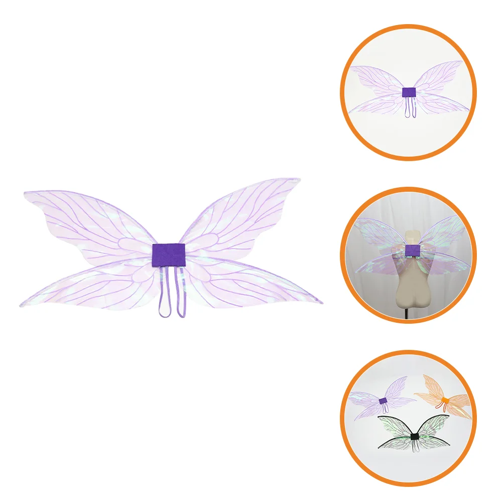 Princess Costume Girls Fairy Wings Women Butterflies Accessories Purple Yarn Adult Miss
Princess Costume Girls Fairy Wings Women Butterflies Accessories Purple Yarn Adult Miss